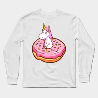 Valentine Unicorn Long Sleeve T-Shirt